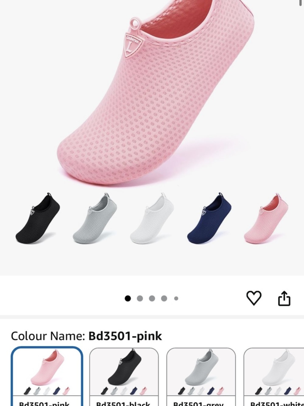 🔥 Closet Sale — 3 for $25 / 5 for $40 - Amazon Kids Water Shoes - Pink